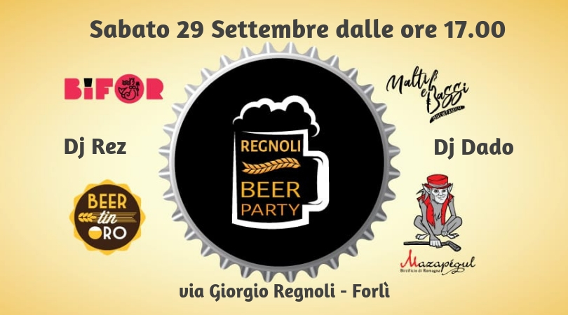 REGNOLI BEER PARTY