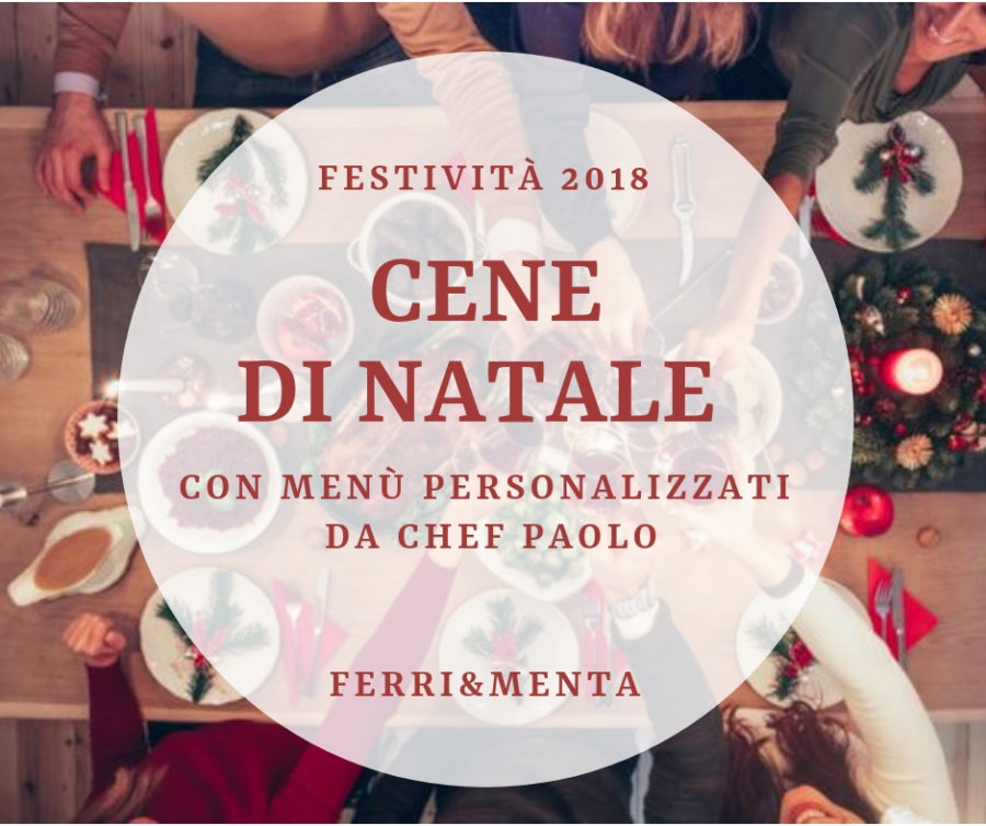 Cene di Natale da organizzare? Ci pensiamo noi !