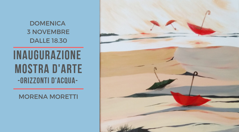 Inaugurazione mostra “Orizzonti d’acqua”