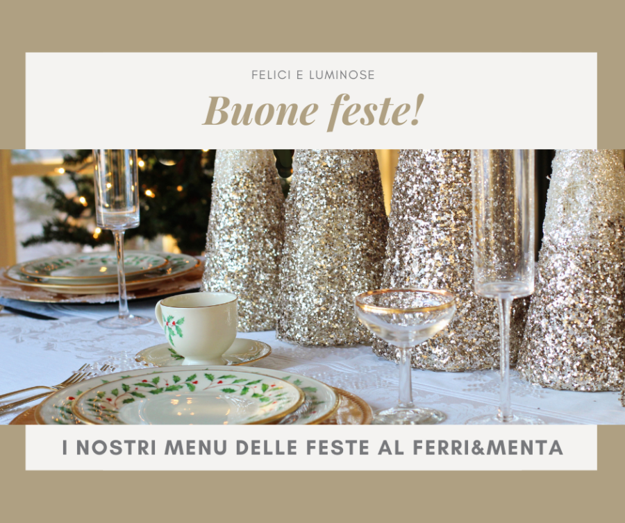 I MENU’ DELLE FESTE